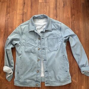 Men's Classic Light Blue Denim Jacket